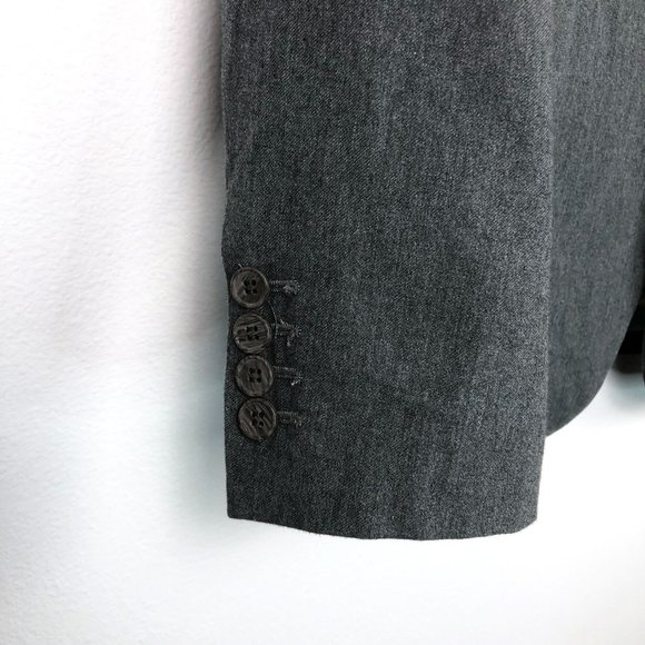 Shades of Grey by Michael Cohen Gray Lined Blazer Sport Jacket Coat 42R - Picture 3 of 7